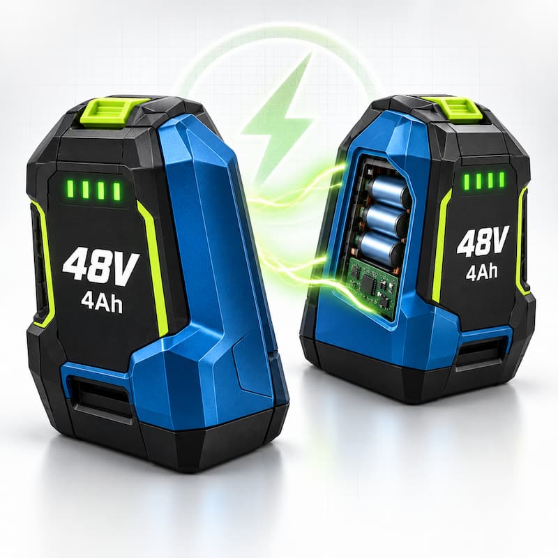 VolterraPro con doppia batteria 48V 4Ah e caricatore incluso nel kit